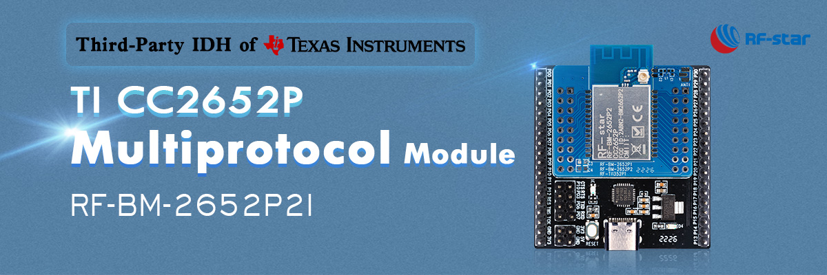 TI CC2652P Multiprotokollmodul RF-BM-2652P2I