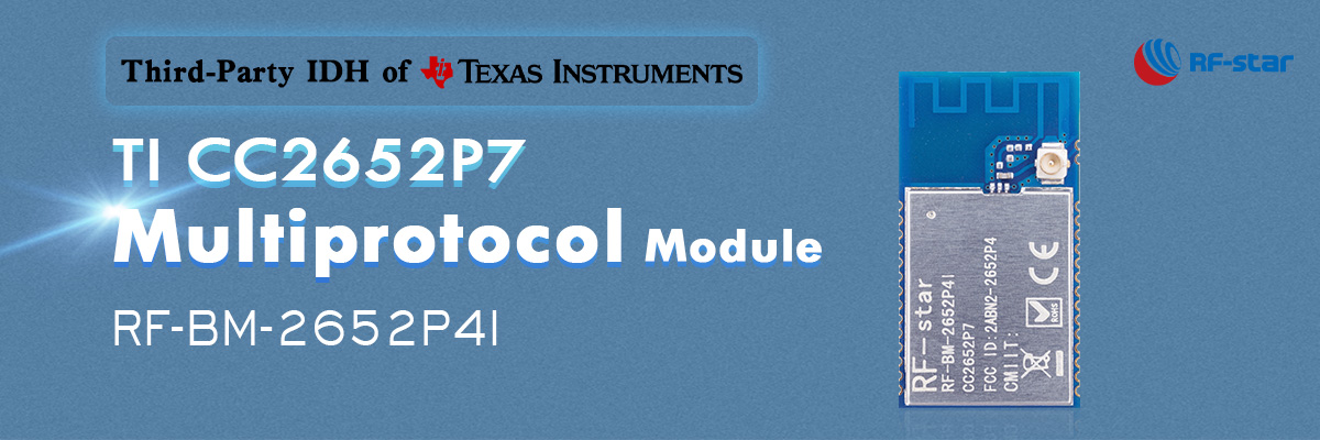 TI CC2652P7 Multiprotokollmodul RF-BM-2652P4I