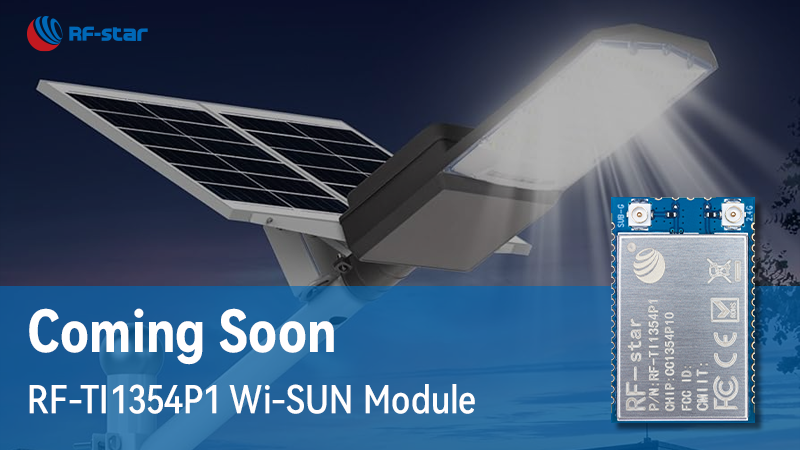 Das Wi-SUN-Modul RF-TI1354P1 kommt bald