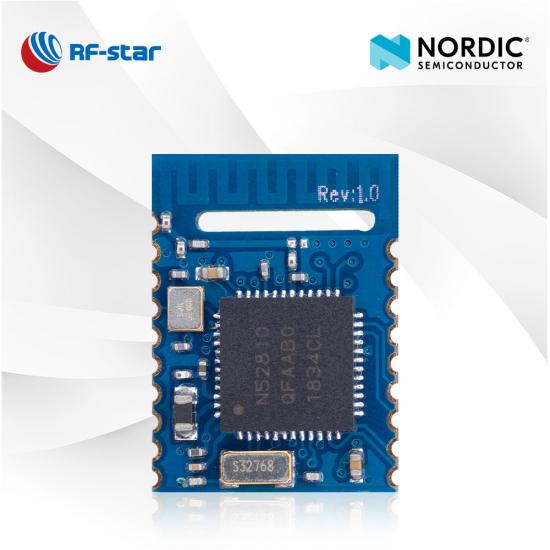 5.0 Bluetooth Module with Nordic nRF52810 Chip RF-BM-ND08C