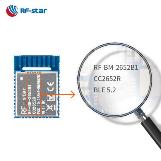 BLE5.1 CC2652R Module Supporting BLE 5.0 Transparent Transmission (Bridge) Protocol