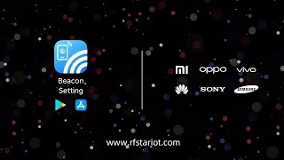 Wie benutzt man Beacon? RFstar Ultra-Low Beacon-Konfiguration iBeacon Eddystone über Beacon Setting APP