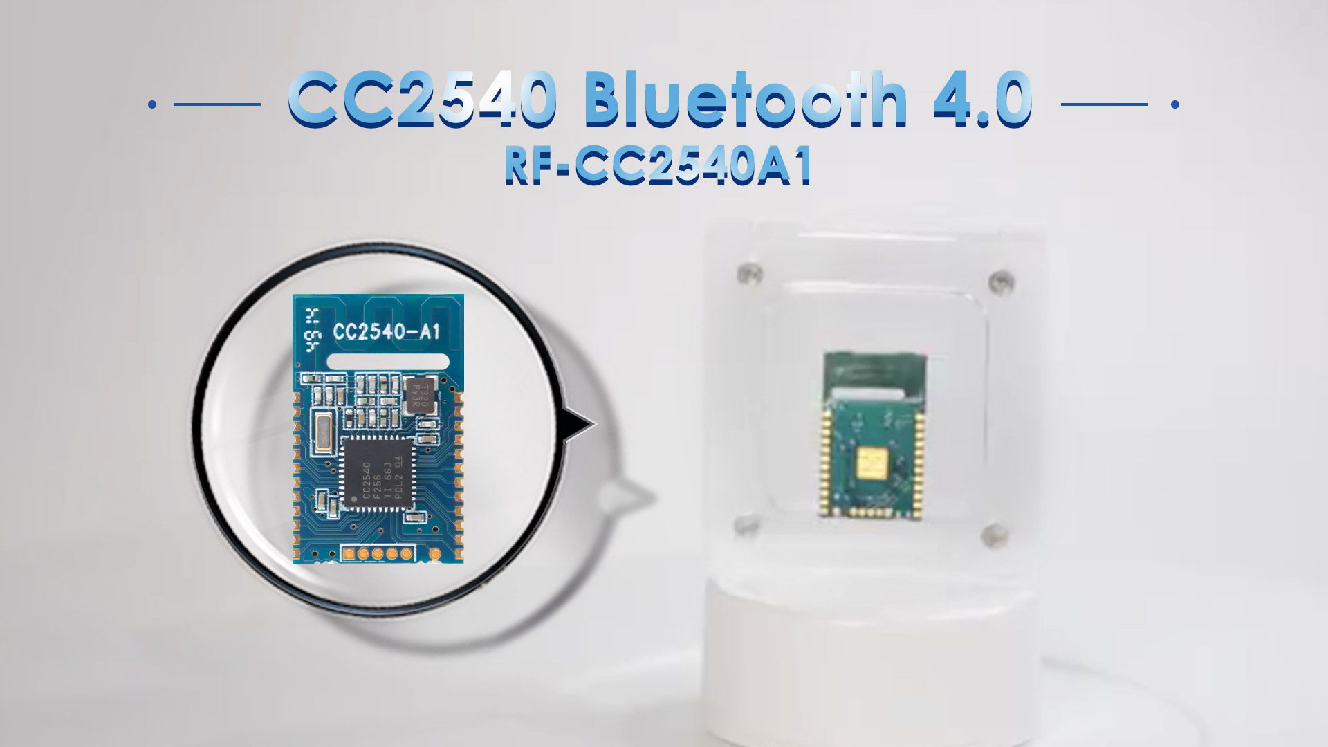 Bluetooth Low Energy (BLE) Modul basierend auf TI CC2540F256
